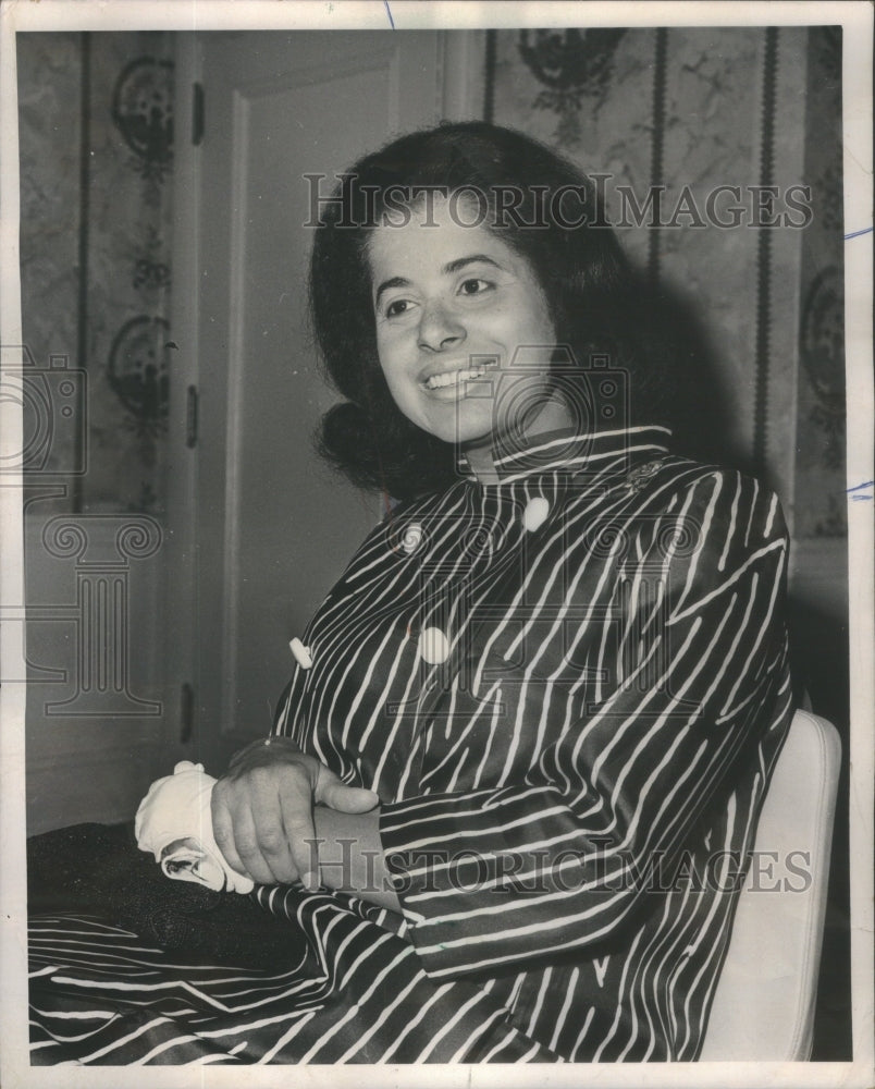 1970 Press Photo Patricia Roberts Harris United Nations Howard University Law - Historic Images