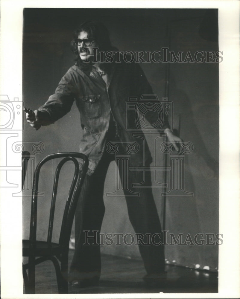 1973 Press Photo Tito Insana Stage Theater Actor- Historic Images