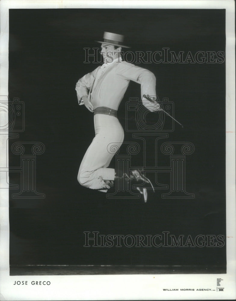 1969 Press Photo Jose Greco Flamenco Dancer Choregrapher- Historic Images