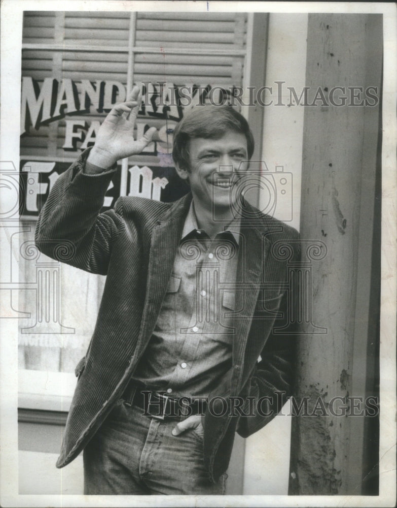 1972 Press Photo Monte Markham Stars Longfellow Deeds ABC Mr Deeds Goes Town  - Historic Images