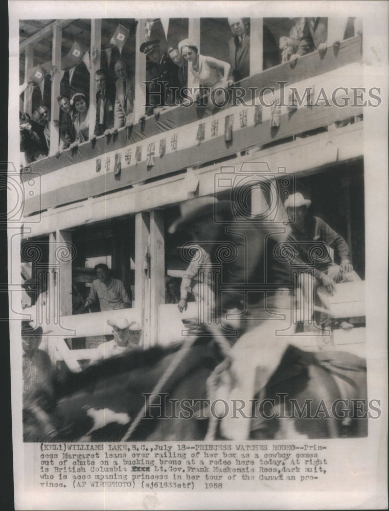 1958 Press Photo Princess Margaret British Royal Family - Historic Images