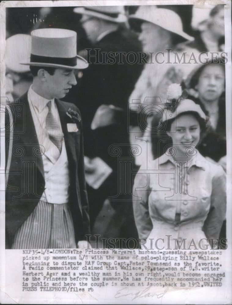 1955 Press Photo Princess Margaret - Historic Images
