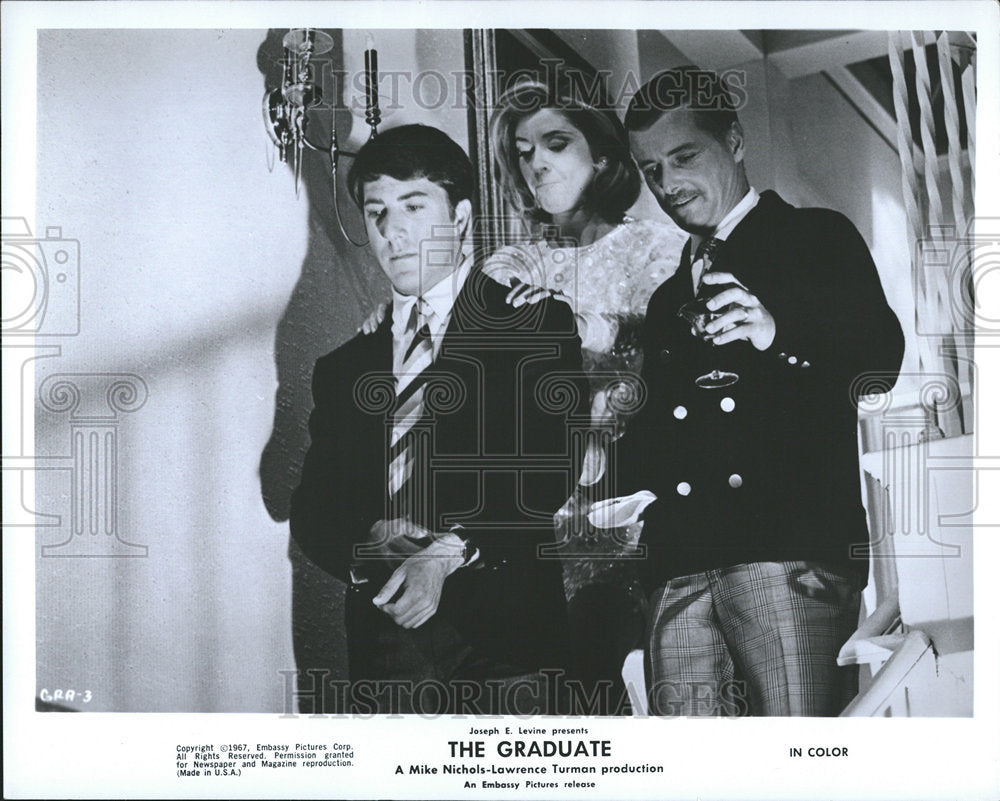 1967 Press Photo Scene from the movie &quot;The Graduate&quot;- Historic Images