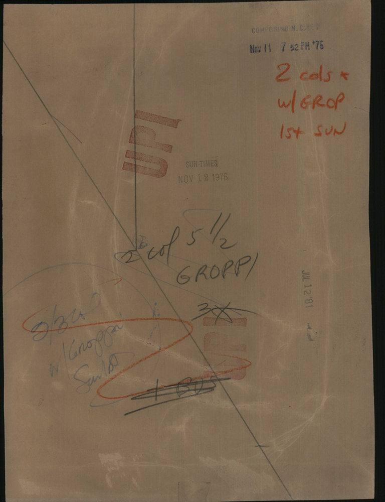 1976 Press Photo Groppi Catholic Priest Made National Headlines Of Civil Rights