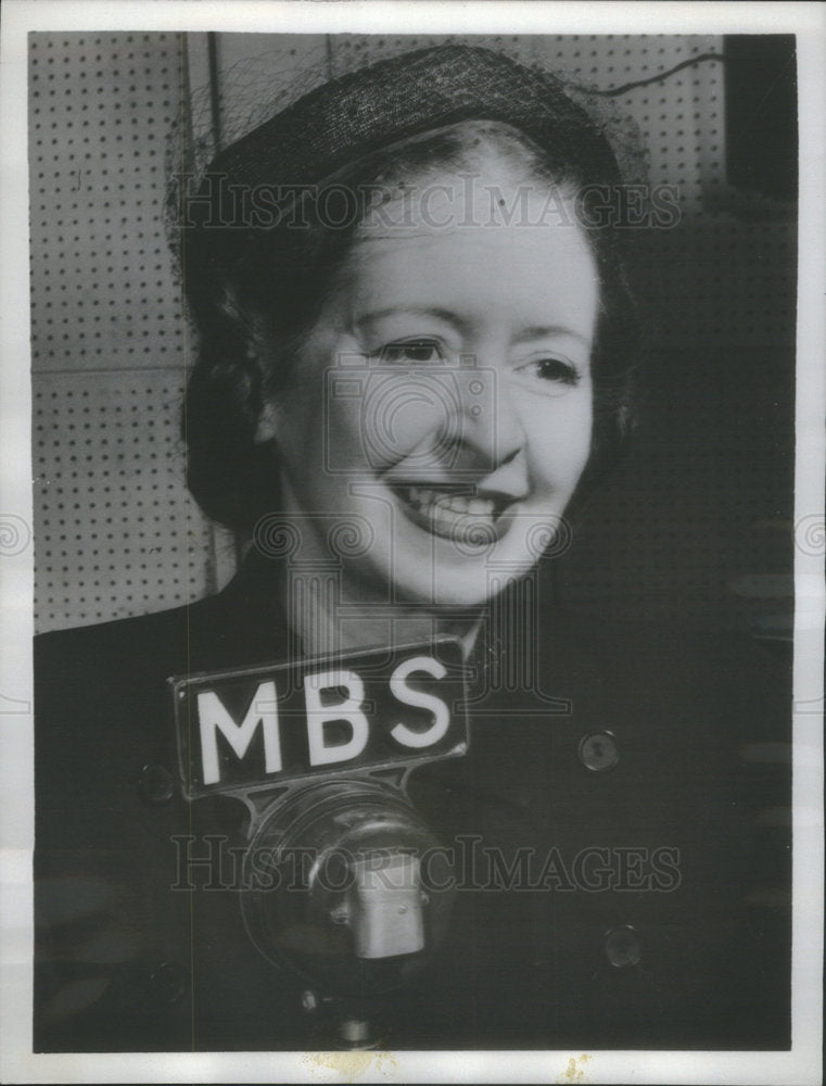 1953 Press Photo Hazel Markel Women Nation Capital Mutual Network Elizabeth II