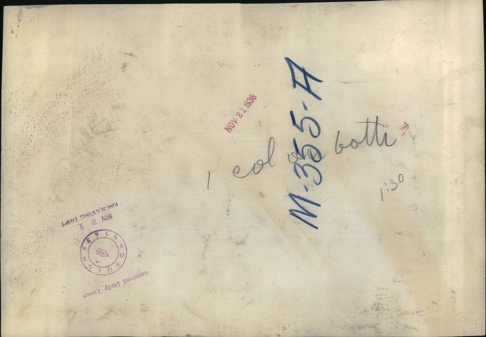 1938 Press Photo Actor Alan Marshal weds socialite Mary Grace Borel - RSC08851