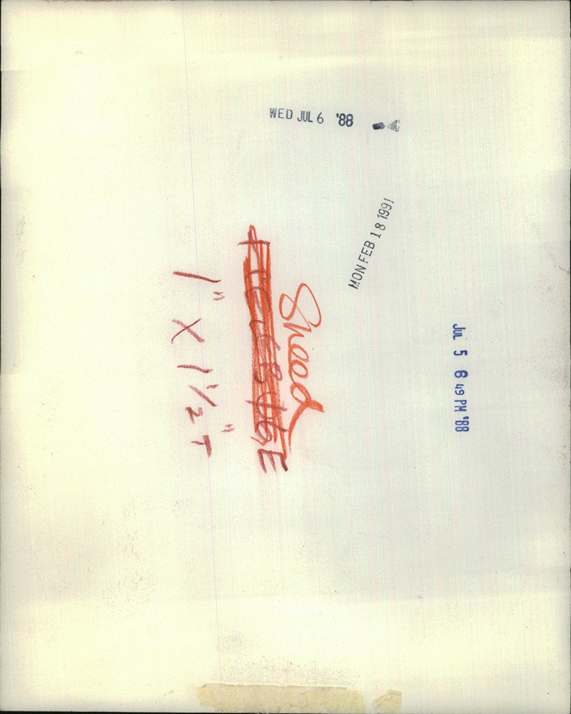 1988 Press Photo Jennifer Jason Leigh Nash Waitress Jim Halsey Hitcher Actress