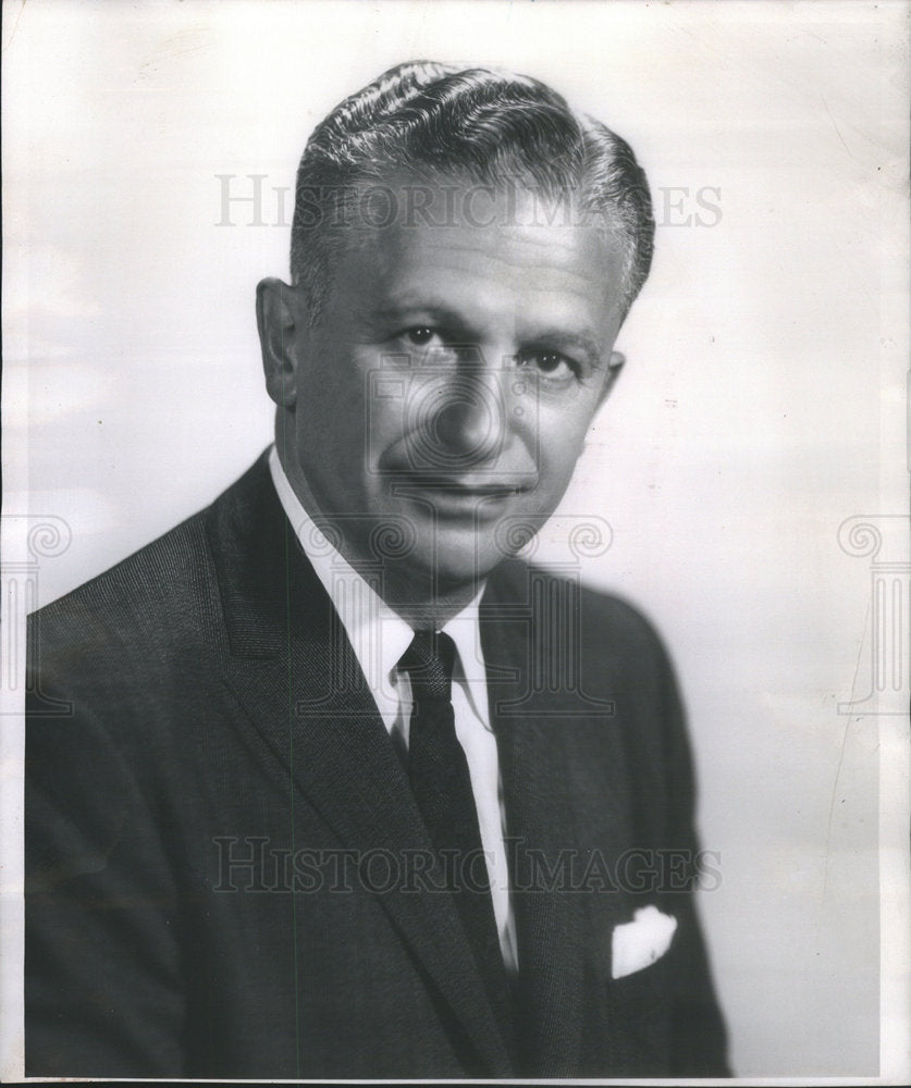 1961 Press Photo Municipal Court Judge Hyman Feldman- Historic Images