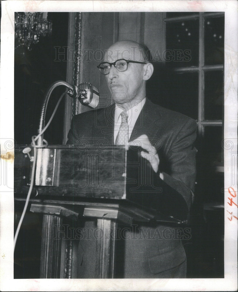 1955 Press Photo Dr Meyer R Lichtenstein Medical Director - RSC25283