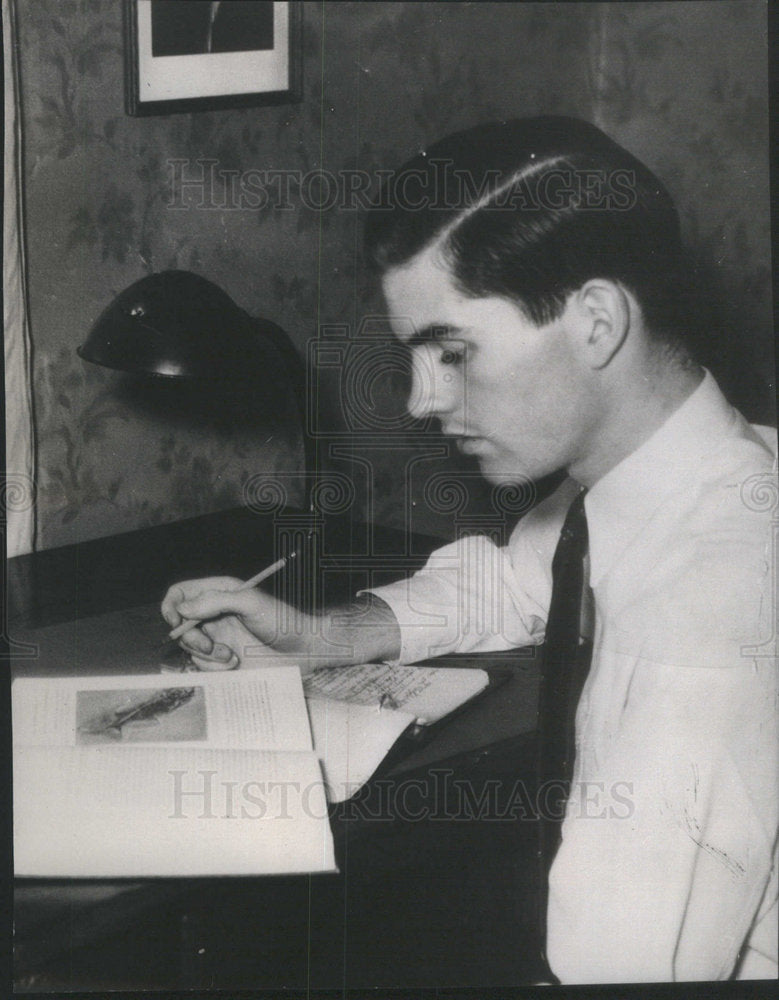 1940 Press Photo HENRY BROWNE WALLACE SON SECRETARY AGRICULTURE - RSC31989