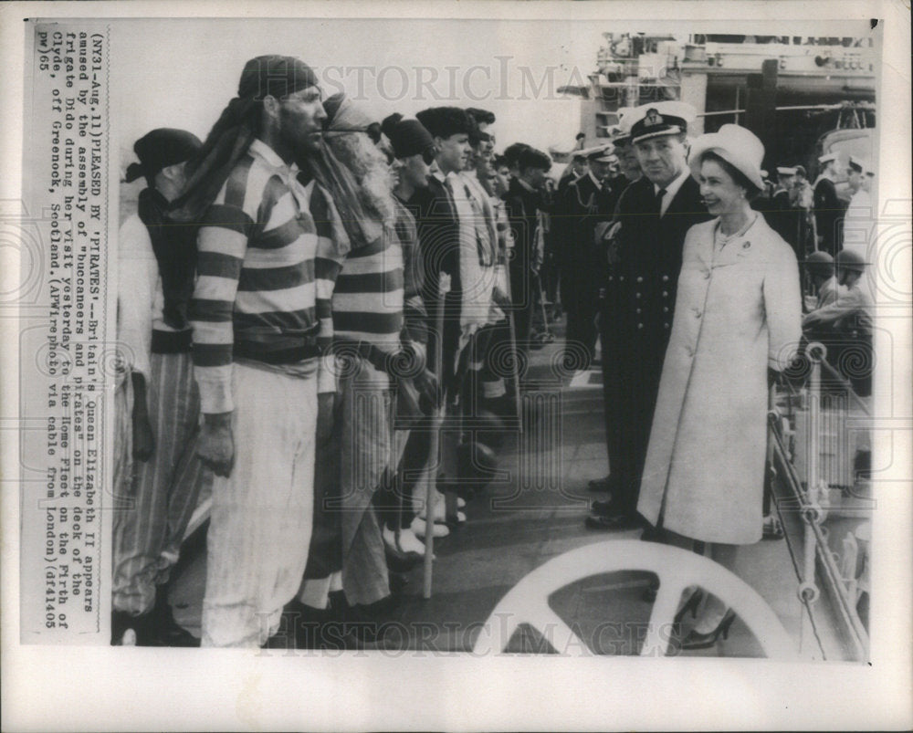 1965 Press Photo Queen Elizabeth II England Royal Family- Historic Images