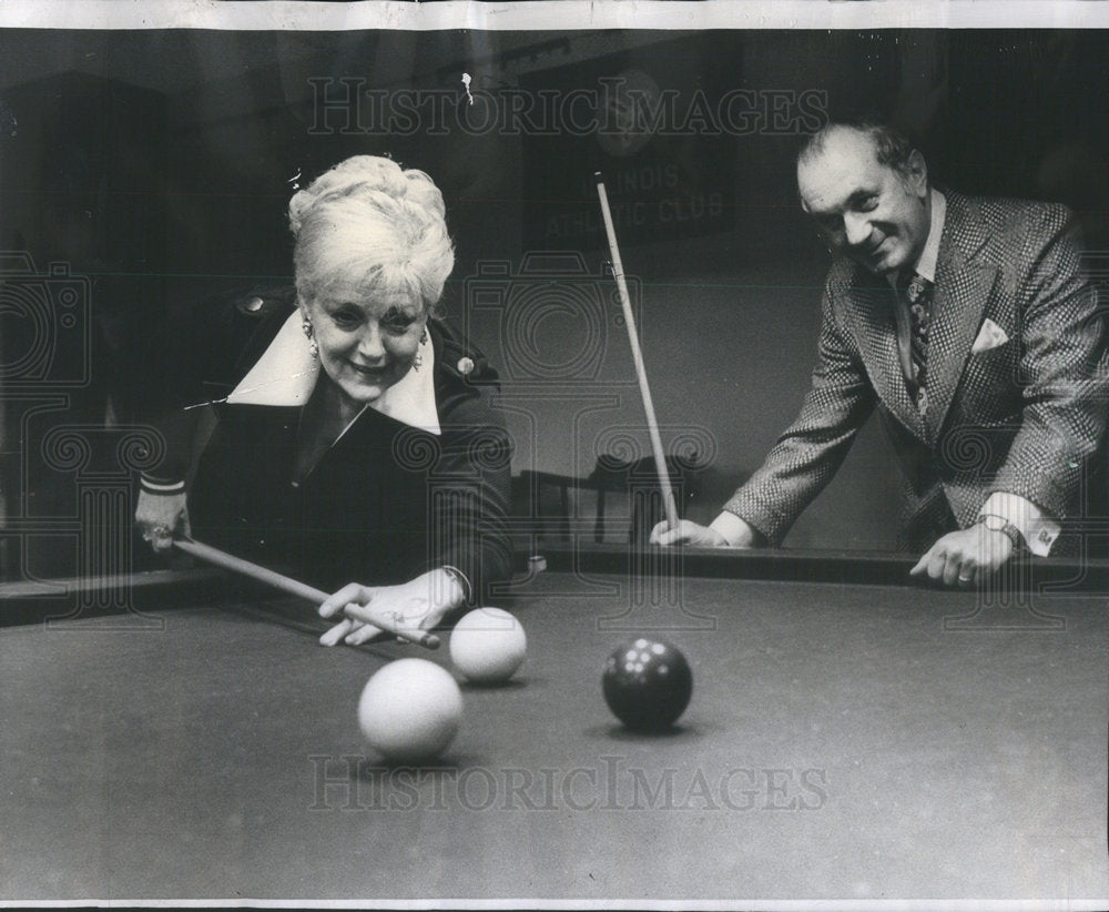 1973 Press Photo Mrs. Edith K. Falstein, President Of The St. Nicholas Hotel- Historic Images