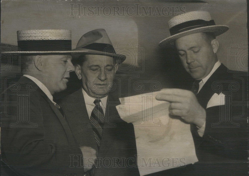 1940 Press Photo Denver Democratic Party James A. Brownlow Philip Hornbein- Historic Images