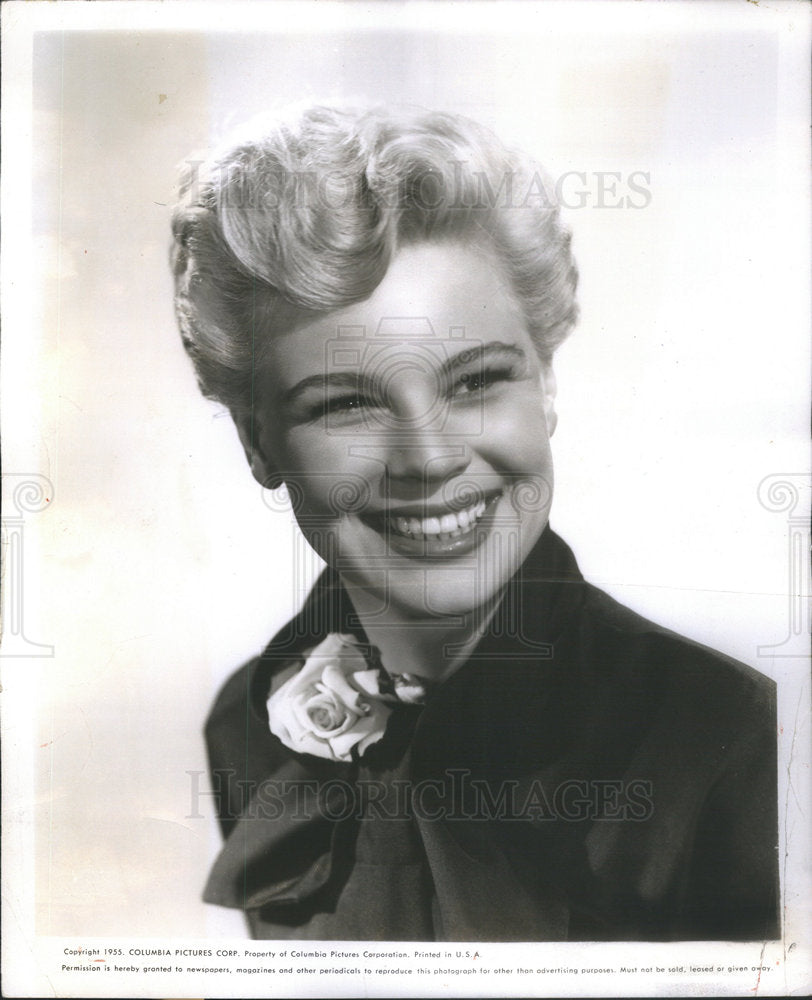 1955 Press Photo Close Caption of Actress Betsy Palmer - RSC93029- Historic Images