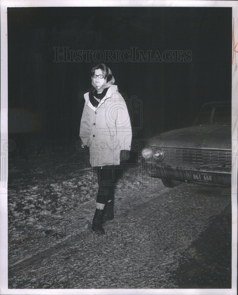 1963 Press Photo Patricia Murphy Reporter - RSC95505