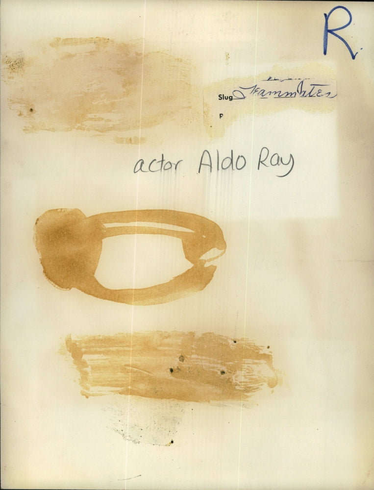 1954 Press Photo Actor Aldo Ray - RSG77843