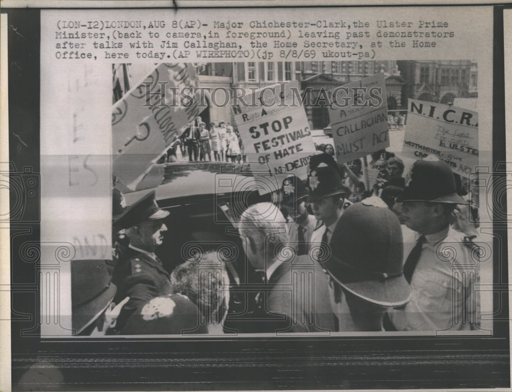 1969 Press Photo Major Chichester Clark- Historic Images