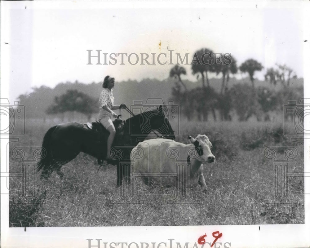 1965 Press Photo Ruth Ann Rancher- Historic Images