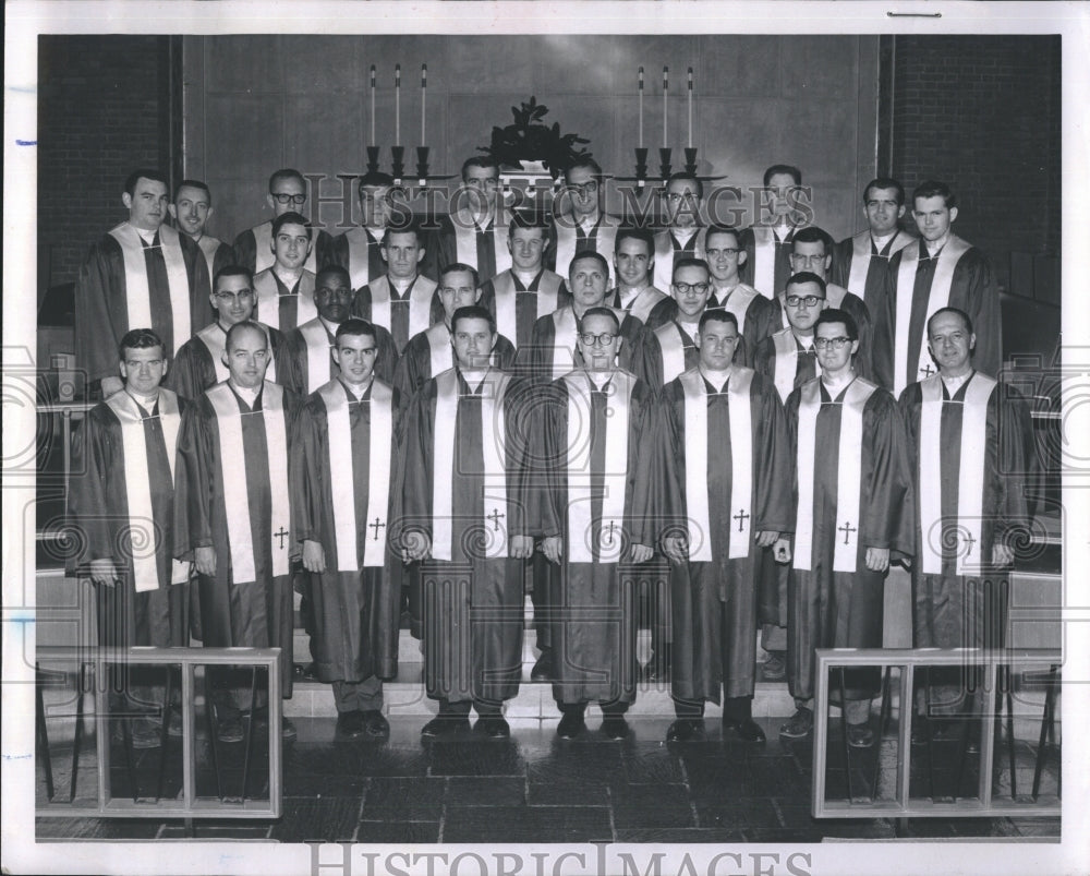 1965 Press Photo St. Lukes Methodist Church- Historic Images