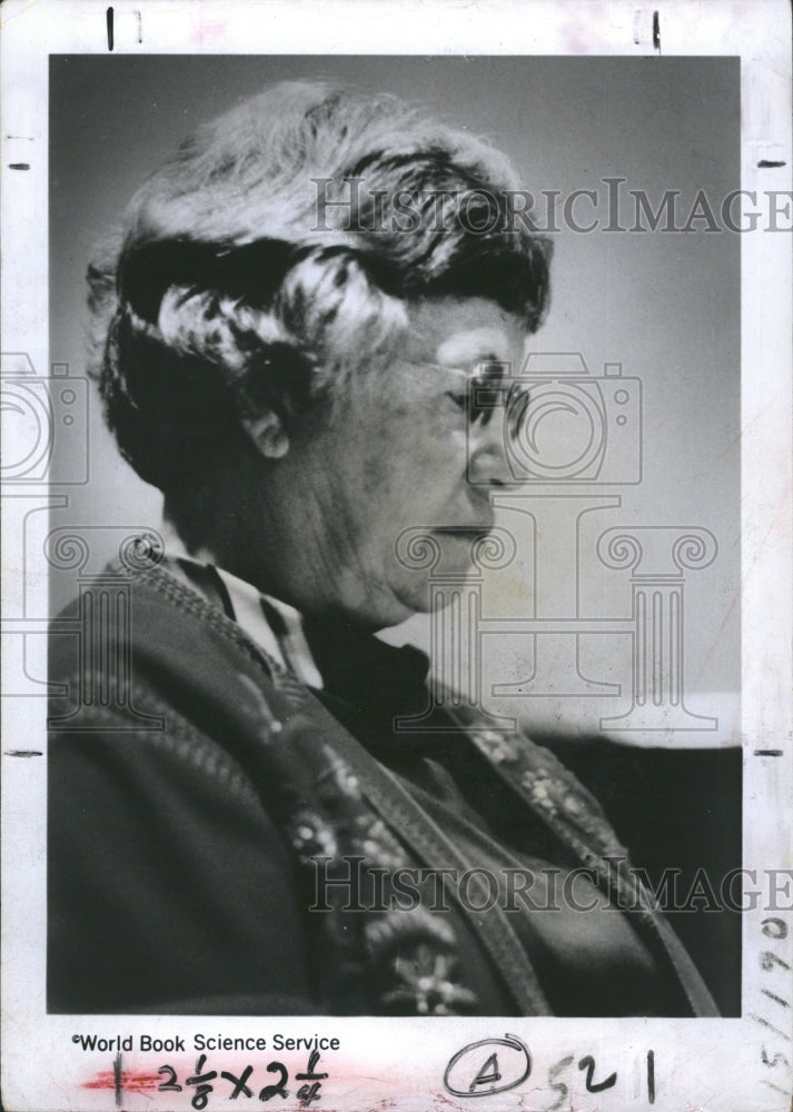 1969 Press Photo A picture of Margaret Mead- Historic Images