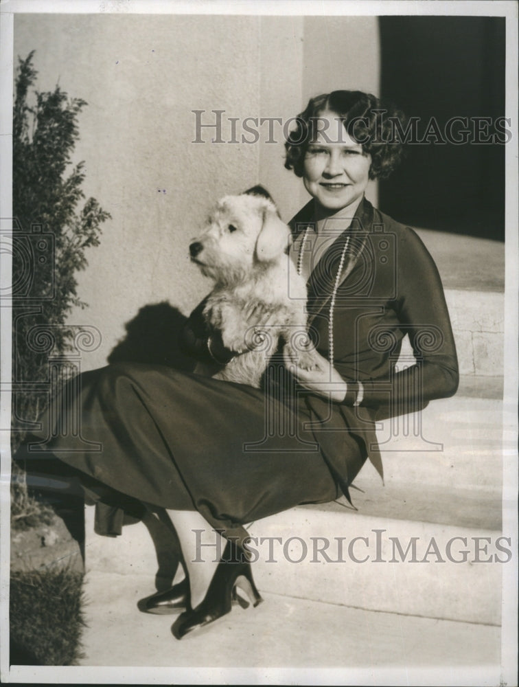 1937 Press Photo Lois Arlene McCoin second wife to Tommy Manville heir to Asbest- Historic Images