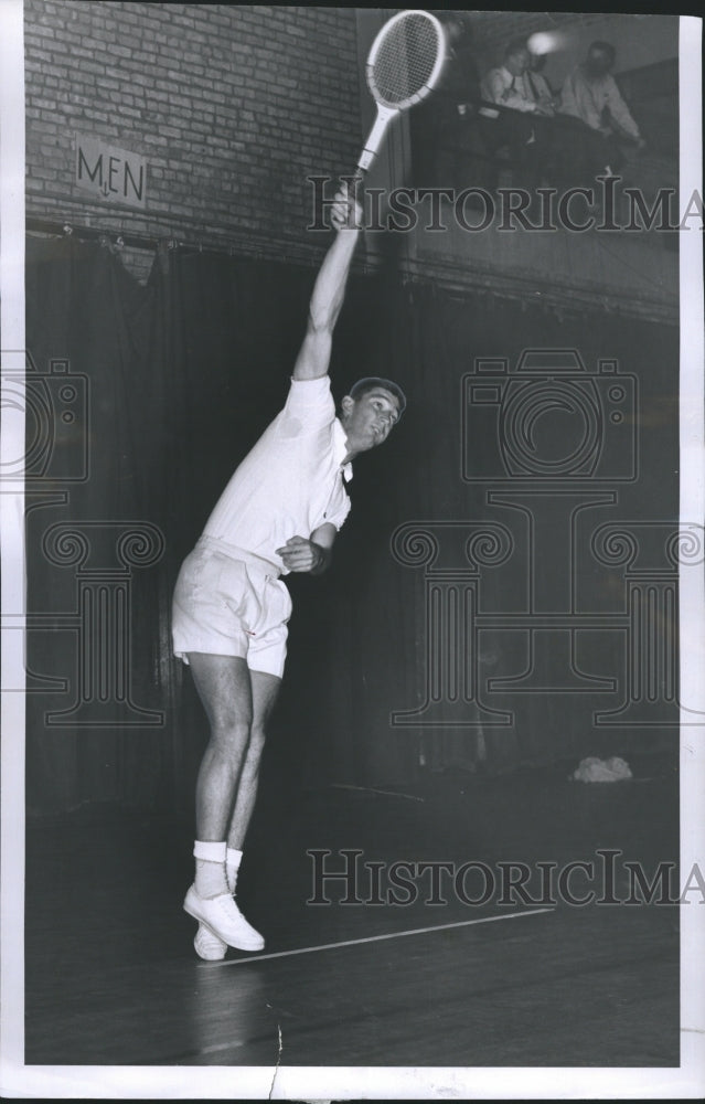 19671 Press Photo Barry Mackay Tennis Player- Historic Images