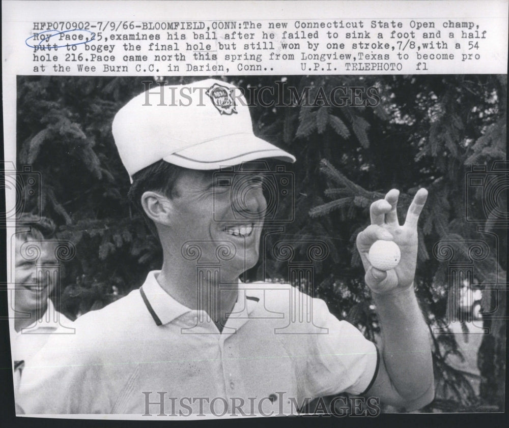 1966 Press Photo Roy Pace Connecticut State Champ- Historic Images