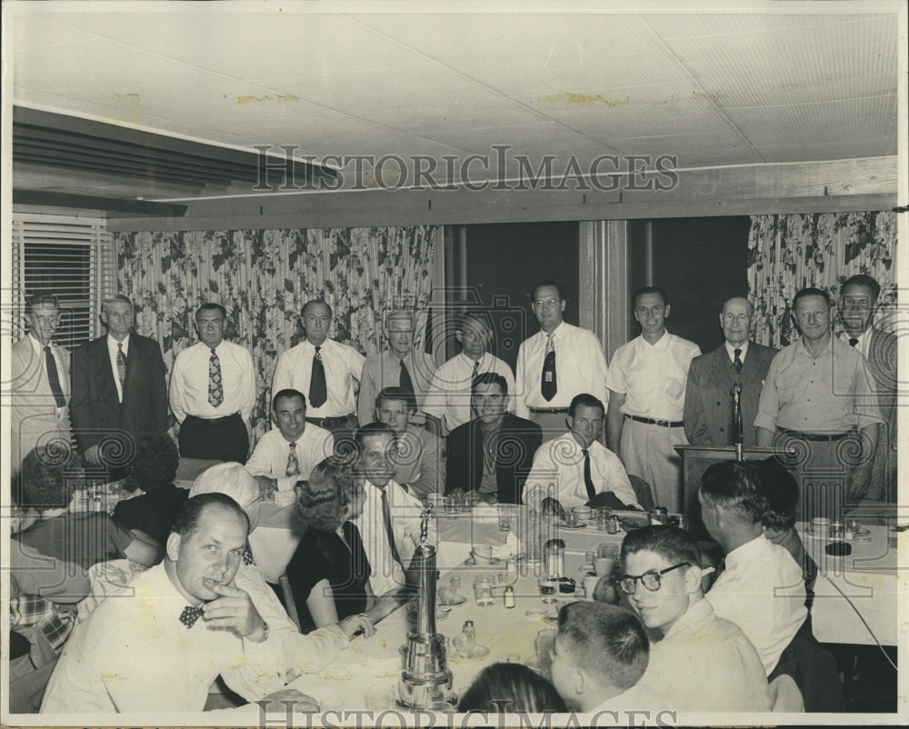 1952 Press Photo Former World Series Pasadena Sports Ambassadors Party- Historic Images
