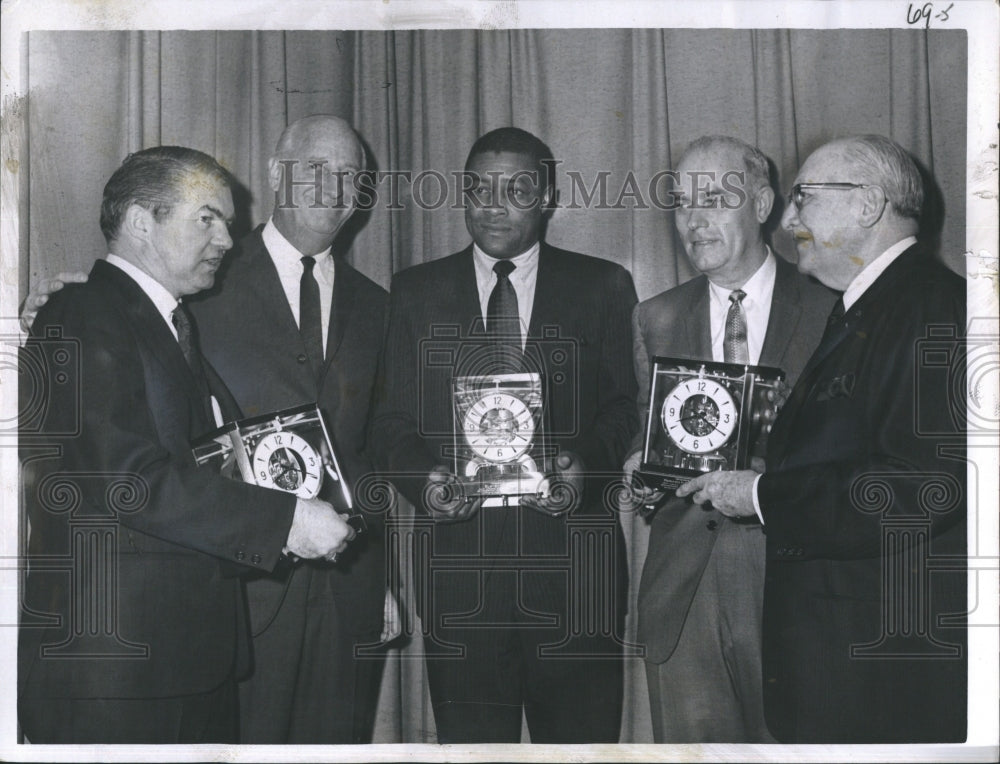 1969 Press Photo Ken Coleman Red Sox Jimmy Fund Gelub Howard Shapiro- Historic Images