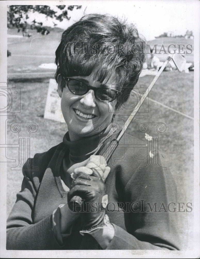 1970 Press Photo Sandra Palmer, Professional Golfer- Historic Images