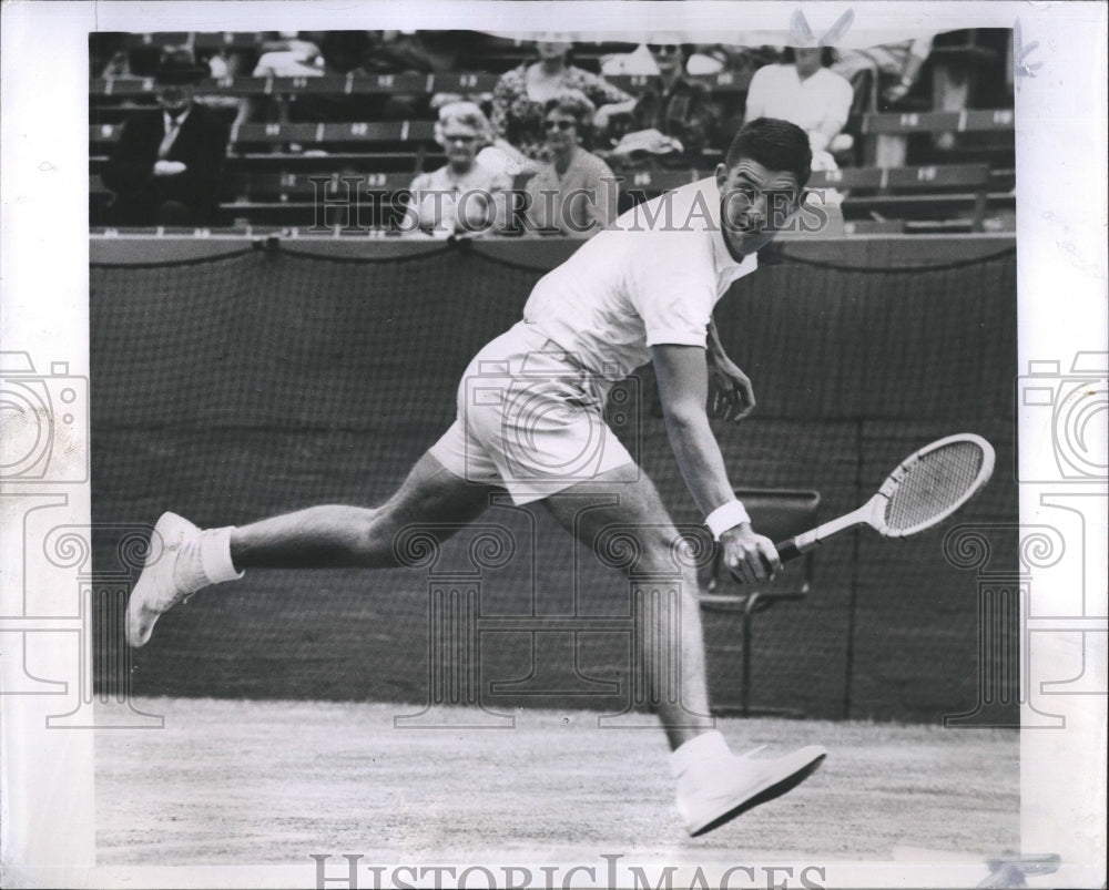 1961 Press Photo Barry Mckay (Tennis) - Historic Images