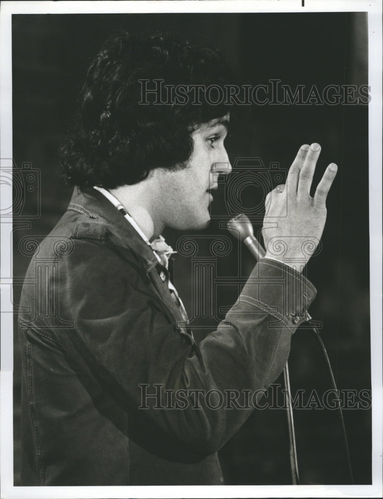 1974 Press Photo Jay Leno in "Dean Martin's Comedy World"- Historic Images