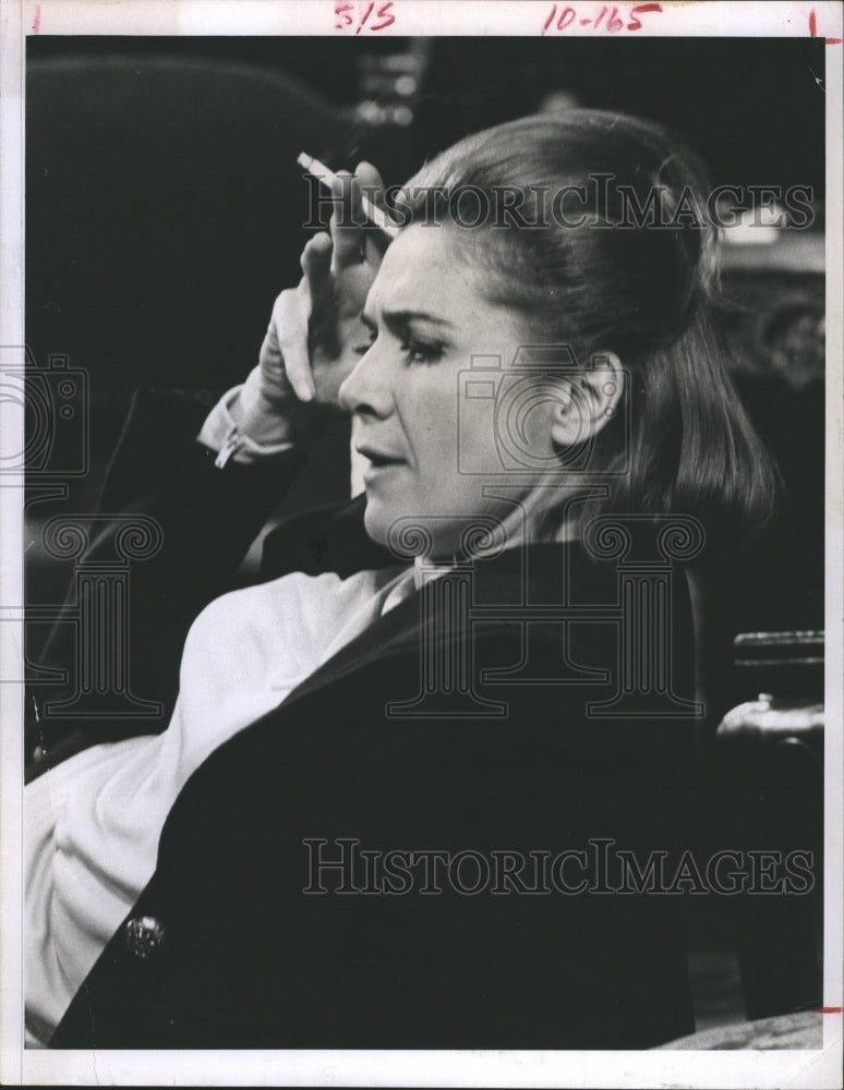 1966 Press Photo Rosemary Murphy n American actress of stage, film.- Historic Images