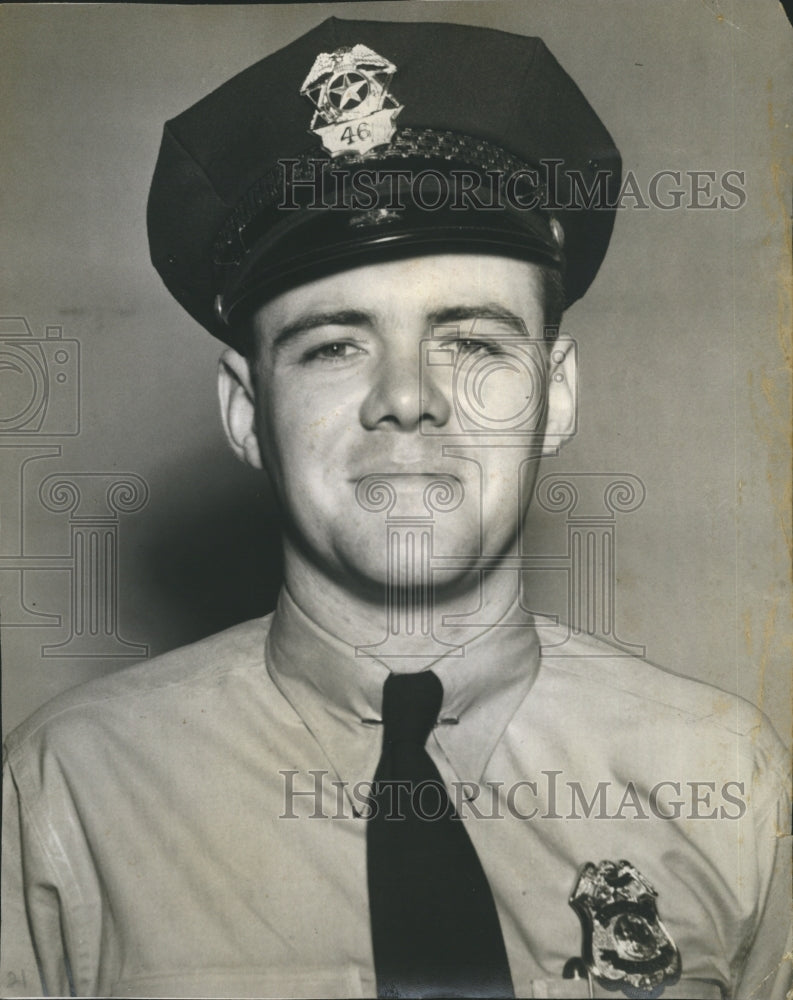 1946 Press Photo Ernest C. Hutcheson Marine Corps Veteran- Historic Images