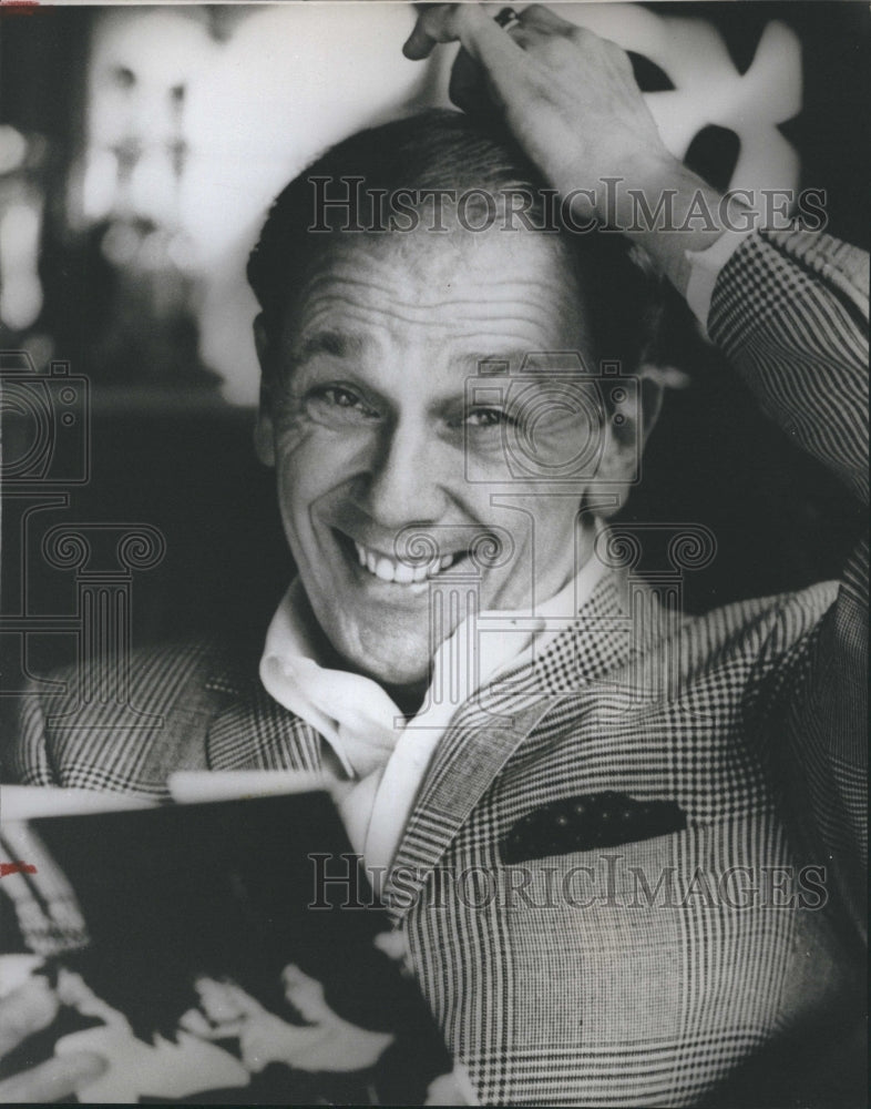 1972 Press Photo King Donovan American film, stage, and television actor.