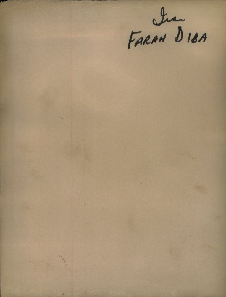 1971 Press Photo First woman crowned in Iran, the Shah's wife Empress Farah Diba