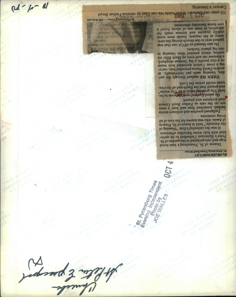 1980 Press Photo St Peters Episcopal Church - RSH46257