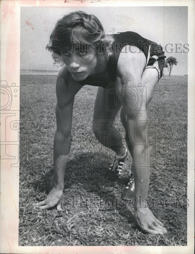 1972 Press Photo Nick Prinz Track Star - RSH47939- Historic Images