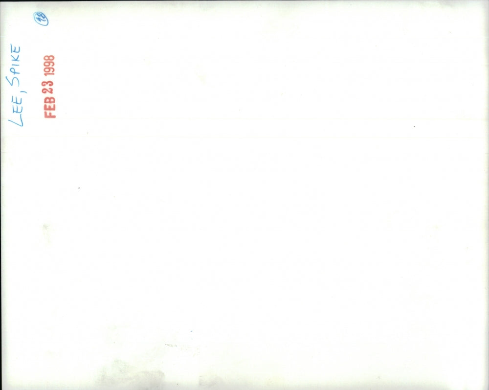 1998 Press Photo Spike Lee, Black and White, 4 Little Girls, Christopher McNair