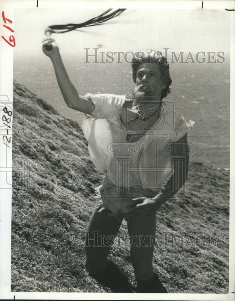 1980 Press Photo Kristoffer Tabori in the NBC TV movie Brave New World