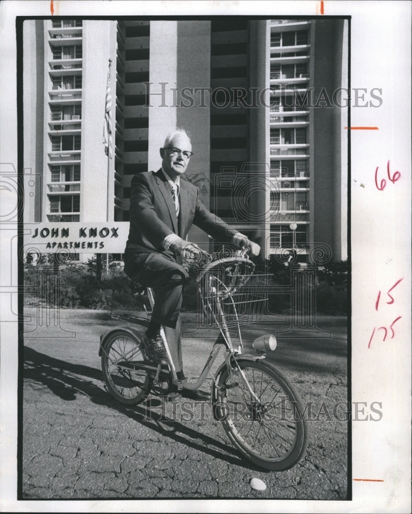 1974 Press Photo Dan Taylor of Tampa who considers every day a gift - RSH57567