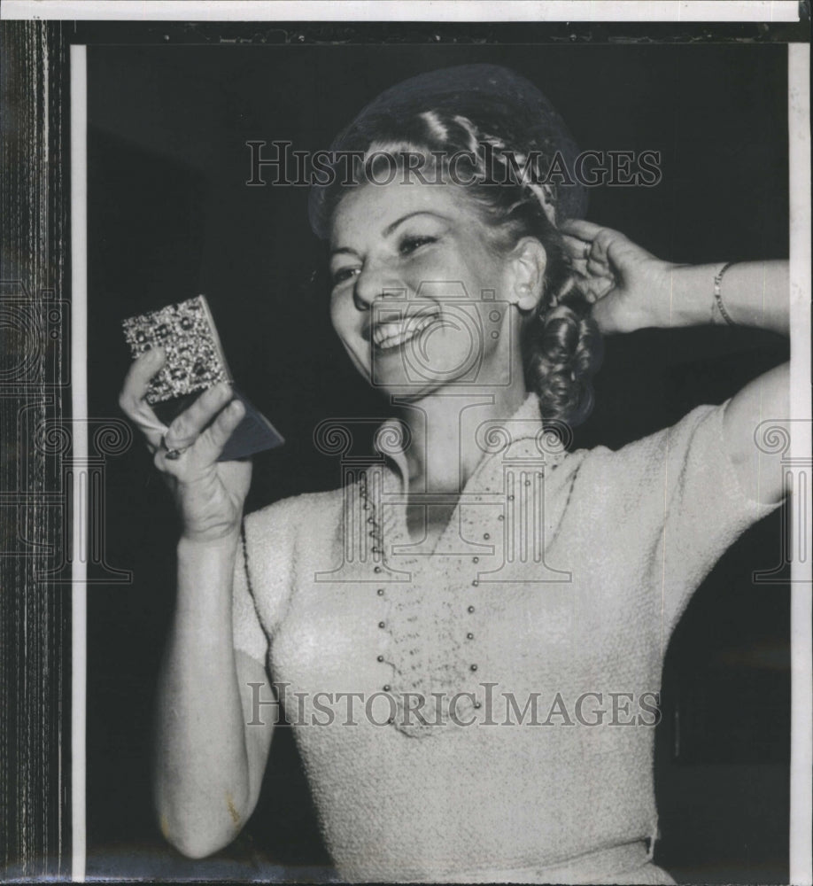 Press Photo Miss Villines - RSH59319