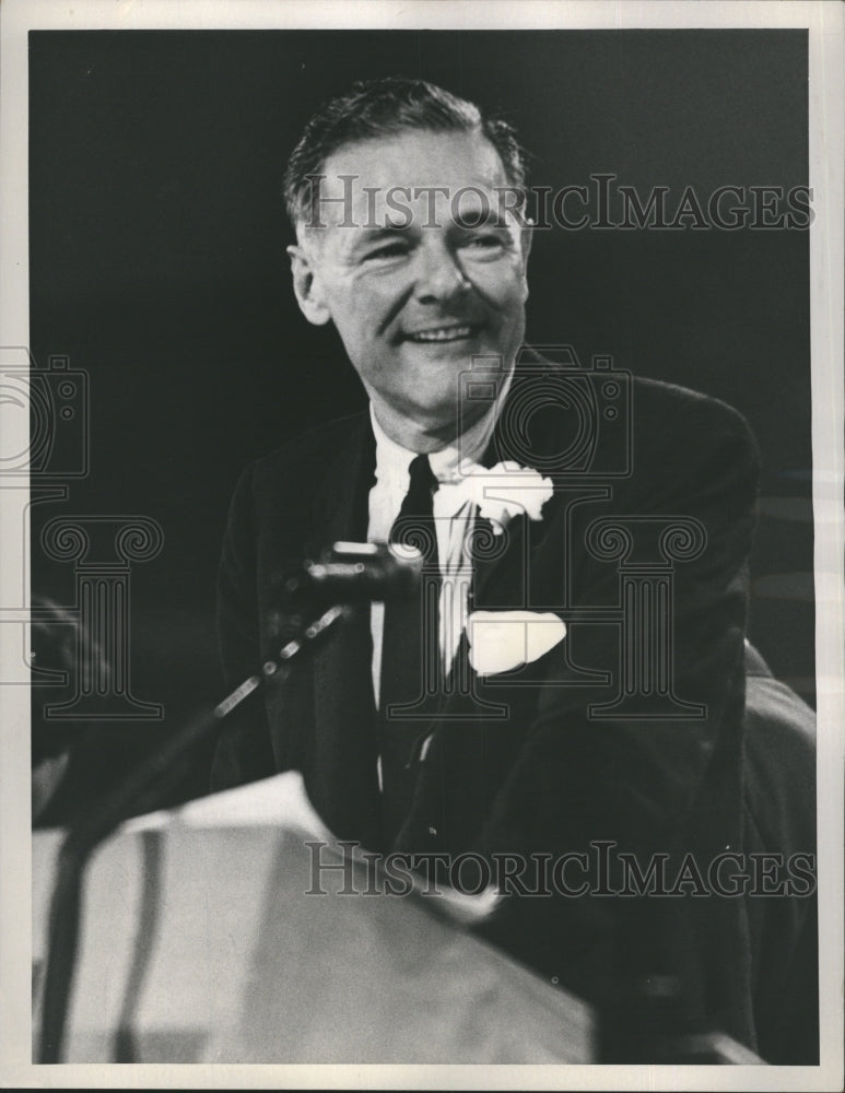 1960 Press Photo Henry Cabot Lodge Speaks to GOP Convention - RSH64981