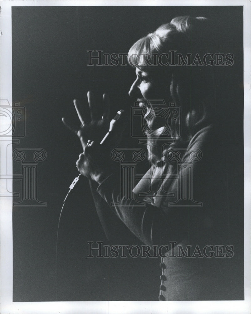 1972 Press Photo Linda Merrill, Singer - RSH70655