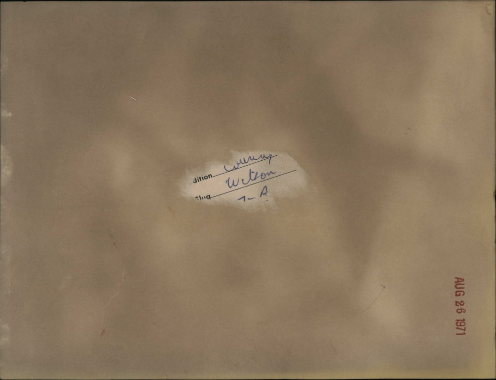 1971 Press Photo Asst. Atty.Gen Will Wilson at senate investigation subcommittee