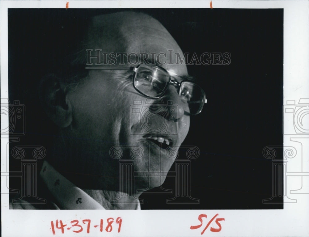 1980 Press Photo Dr. Murray A.Straus, Sociologist /director of New Hampshire.