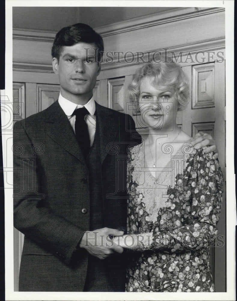 1979 Press Photo Harry Hamlin Actor Nora Heflin Actress Studs Lonigan Television- Historic Images