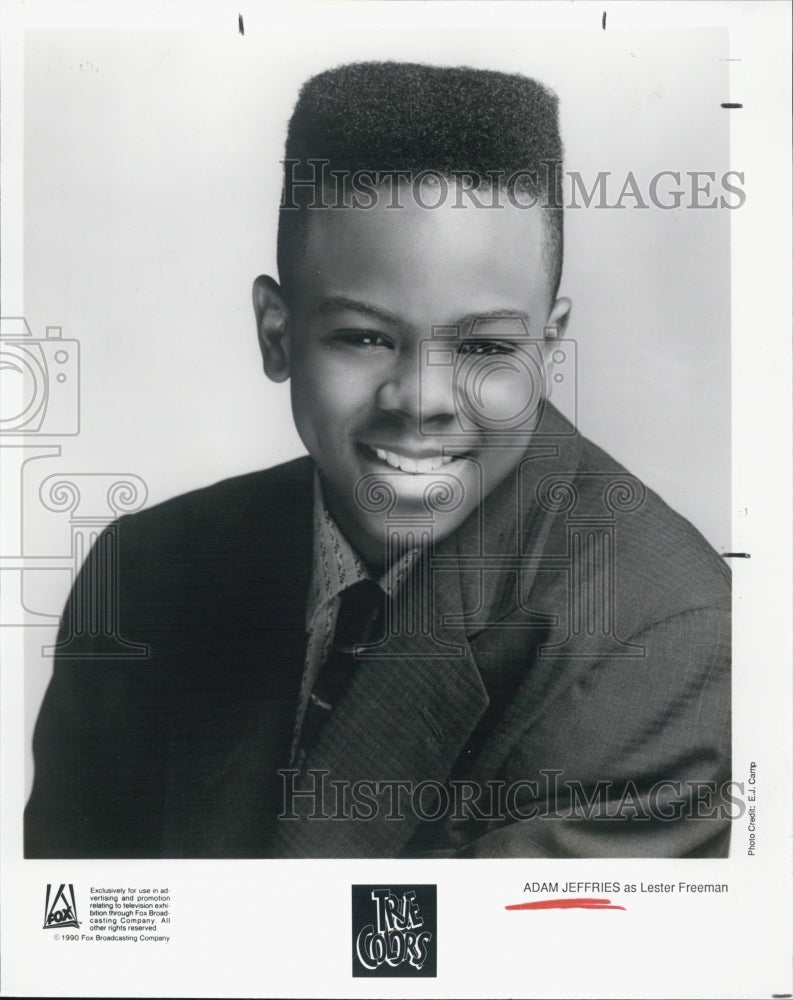 1990 Press Photo Adam Jeffries Stars In True Colors - RSJ04509
