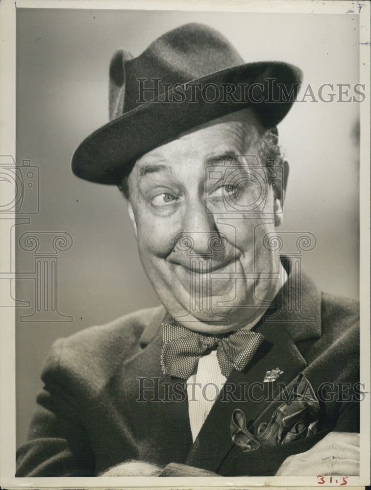 Press Photo Comedian Ed Wynn in "The Alcoa Hour" NBC TV - RSJ06223