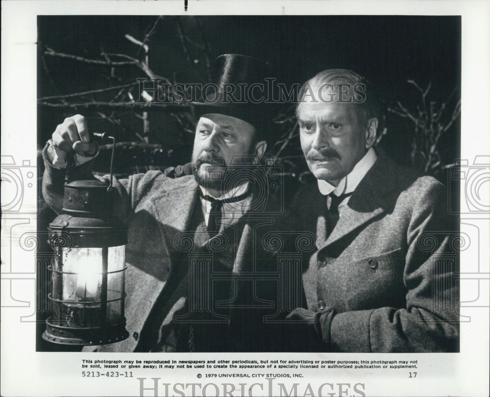 1979 Press Photo Donald Pleasance- Historic Images